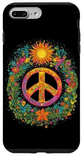 Peace Zeichen der Freiheit Hippie farbenfrohes Hülle für iPhone 7 Plus/8 Plus Peace Zeichen der Freiheit Hippie farbenfrohes Hülle für iPhone 7 Plus/8 Plus von Tie Frieden Zeichen Outfit for make love