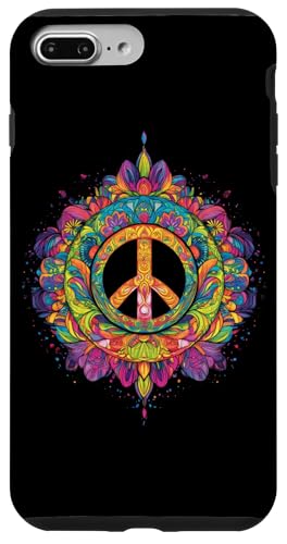 Peace Zeichen der Freiheit Hippie farbenfrohes Hülle für iPhone 7 Plus/8 Plus Peace Zeichen der Freiheit Hippie farbenfrohes Hülle für iPhone 7 Plus/8 Plus von Tie Frieden Zeichen Outfit for make love