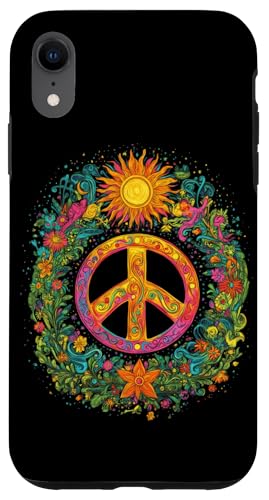 Peace Zeichen der Freiheit Hippie farbenfrohes Hülle für iPhone XR Peace Zeichen der Freiheit Hippie farbenfrohes Hülle für iPhone XR von Tie Frieden Zeichen Outfit for make love