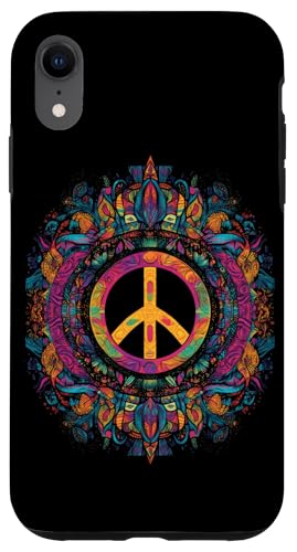 Peace Zeichen der Freiheit Hippie farbenfrohes Hülle für iPhone XR Peace Zeichen der Freiheit Hippie farbenfrohes Hülle für iPhone XR von Tie Frieden Zeichen Outfit for make love