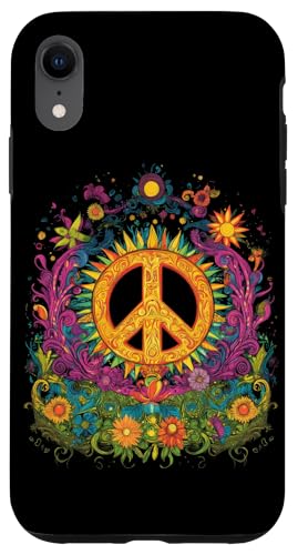 Peace Zeichen der Freiheit Hippie farbenfrohes Hülle für iPhone XR Peace Zeichen der Freiheit Hippie farbenfrohes Hülle für iPhone XR von Tie Frieden Zeichen Outfit for make love