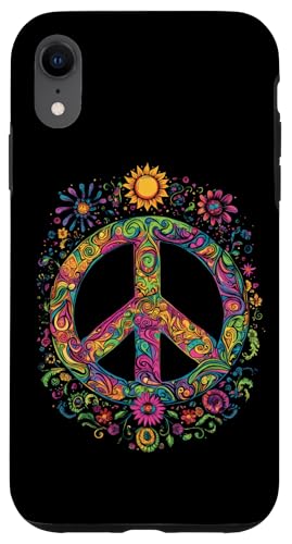 Peace Zeichen der Freiheit Hippie farbenfrohes Hülle für iPhone XR Peace Zeichen der Freiheit Hippie farbenfrohes Hülle für iPhone XR von Tie Frieden Zeichen Outfit for make love