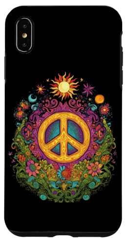 Peace Zeichen der Freiheit Hippie farbenfrohes Hülle für iPhone XS Max Peace Zeichen der Freiheit Hippie farbenfrohes Hülle für iPhone XS Max von Tie Frieden Zeichen Outfit for make love