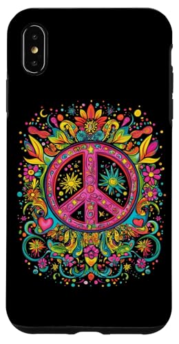 Peace Zeichen der Freiheit Hippie farbenfrohes Hülle für iPhone XS Max Peace Zeichen der Freiheit Hippie farbenfrohes Hülle für iPhone XS Max von Tie Frieden Zeichen Outfit for make love