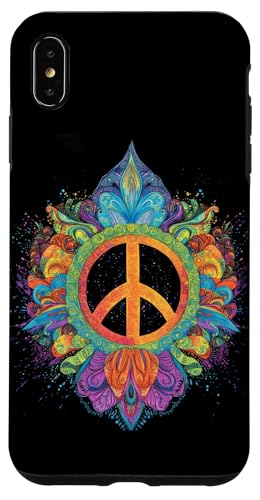 Peace Zeichen der Freiheit Hippie farbenfrohes Hülle für iPhone XS Max Peace Zeichen der Freiheit Hippie farbenfrohes Hülle für iPhone XS Max von Tie Frieden Zeichen Outfit for make love