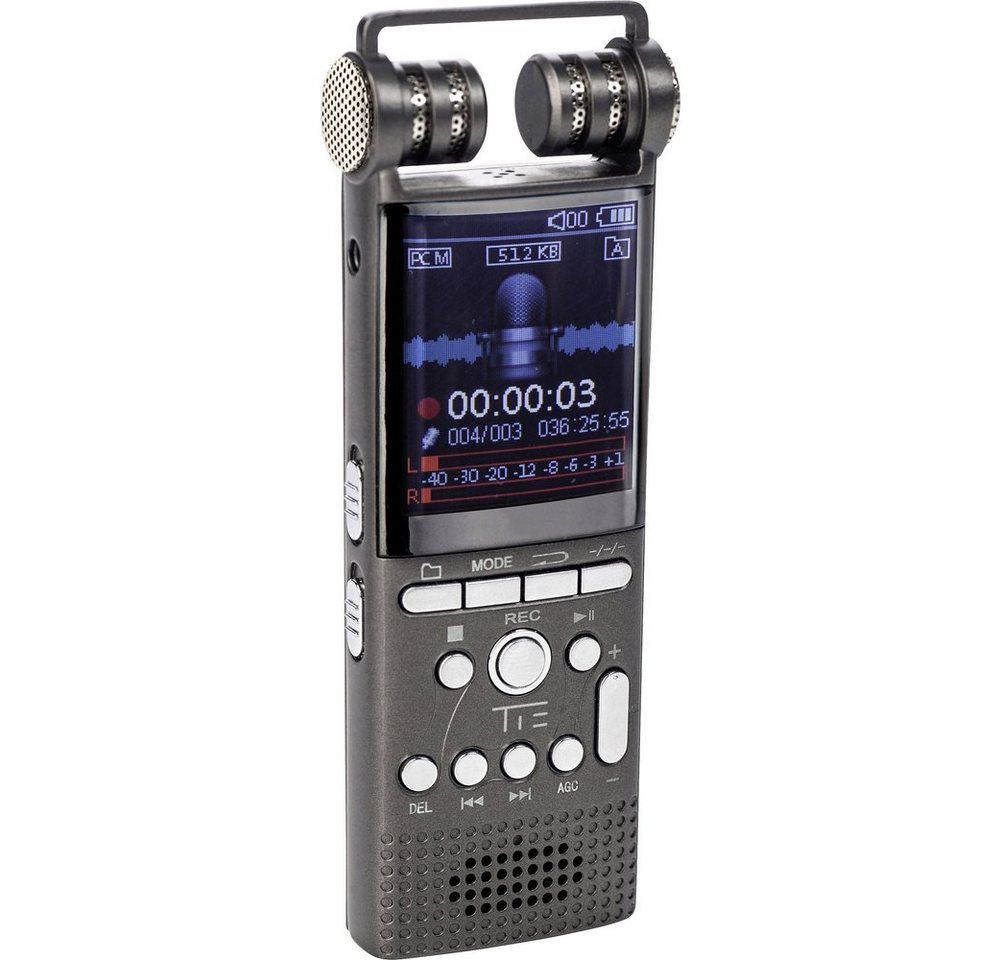 Tie Studio Tie Studio TX26 Mobiler Audio-Recorder Schwarz Digitales Aufnahmegerät von Tie Studio