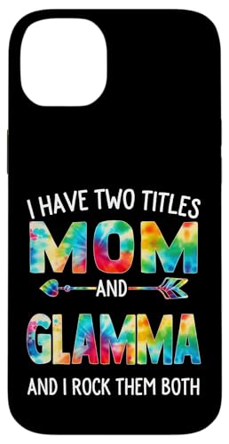 I Have Two Titles Mom And Glamma Day Krawatte Cute Mothers Day Hülle für iPhone 14 Plus I Have Two Titles Mom And Glamma Day Krawatte Cute Mothers Day Hülle für iPhone 14 Plus von Tie-dye Mothers Day apparel