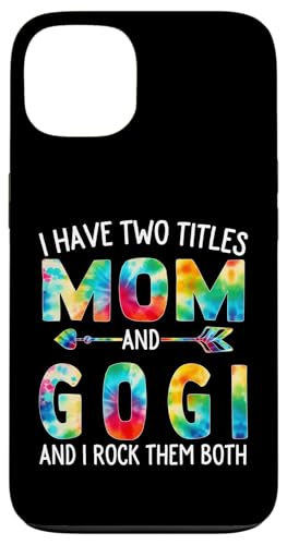 I Have Two Titles Mom And Gogi Day Krawatte Cute Mothers Day Hülle für iPhone 13 I Have Two Titles Mom And Gogi Day Krawatte Cute Mothers Day Hülle für iPhone 13 von Tie-dye Mothers Day apparel