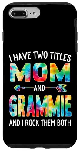 I Have Two Titles Mom And Grammie Day Krawatte Cute Mothers Day Hülle für iPhone 7 Plus/8 Plus I Have Two Titles Mom And Grammie Day Krawatte Cute Mothers Day Hülle für iPhone 7 Plus/8 Plus von Tie-dye Mothers Day apparel