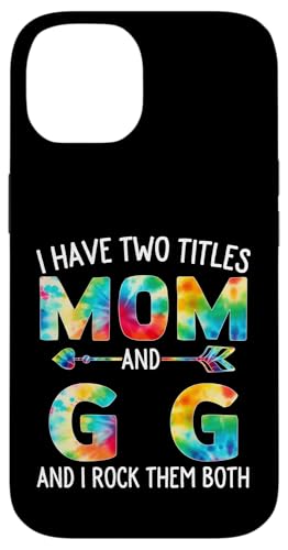 Ich habe zwei Titel: Mama und GG Day Tie Cute Mothers Day Hülle für iPhone 14 von Tie-dye Mothers Day apparel