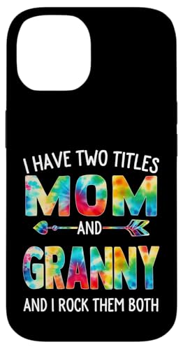 Ich habe zwei Titel: Mama und Oma, Tag, Krawatte, süßer Muttertag Hülle für iPhone 14 Ich habe zwei Titel: Mama und Oma, Tag, Krawatte, süßer Muttertag Hülle für iPhone 14 von Tie-dye Mothers Day apparel