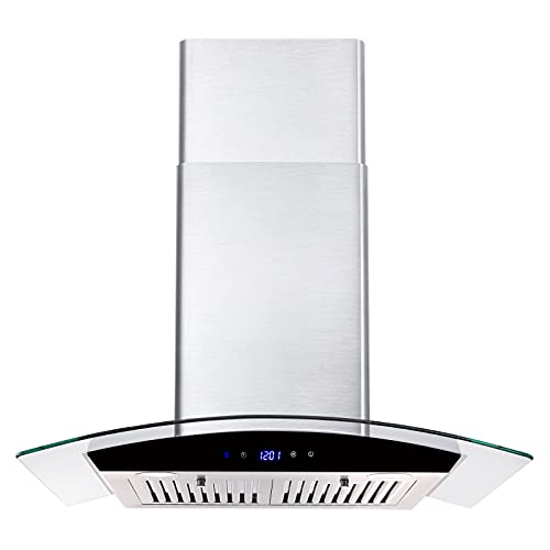 Dunstabzugshaube 76.2 cm Tieasy Wandhalterung Küchenhaube mit K/Kanallos Cabrio K, Edelstahl Schornstein und Baffler Filter, Touch-Steuerung Ventilator Timer, LED-Lichter, 3 Dunstabzugshaube 76.2 cm Tieasy Wandhalterung Küchenhaube mit K/Kanallos Cabrio K, Edelstahl Schornstein und Baffler Filter, Touch-Steuerung Ventilator Timer, LED-Lichter, 3 von Tieasy