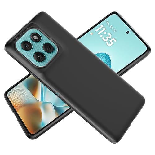 Tieeyivv Hülle für Motorola Edge 60 Fusion Cover Stoßfest Schutzhülle, Soft Matte Handyhülle [Kamera Schutz] [Weiche Innenschicht] Anti-Scratch Dünn Schutzhülle von Tieeyivv