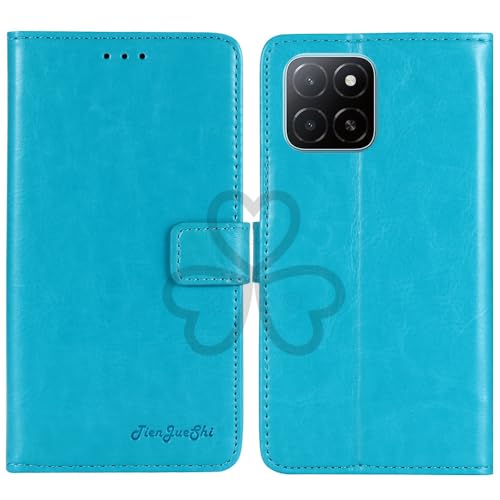 TienJueShi Blau Retro TPU Silikon Flip Book Stand Brief Leder Tasche Schütz Hülle Handy Case Abdeckung Wallet Cover Etui Für Honor X8c 4G 6.7 inch TienJueShi Blau Retro TPU Silikon Flip Book Stand Brief Leder Tasche Schütz Hülle Handy Case Abdeckung Wallet Cover Etui Für Honor X8c 4G 6.7 inch von TienJueShi