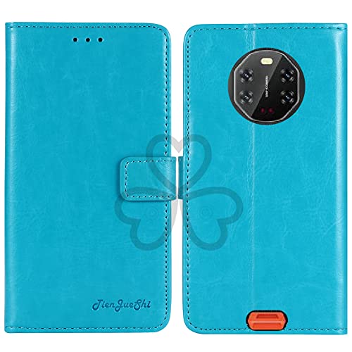 TienJueShi Blau Retro TPU Silikon Flip Book Stand Brief Leder Tasche Schütz Hülle Handy Case Für Blackview BL8800 6.58 inch Abdeckung Wallet Cover Etui TienJueShi Blau Retro TPU Silikon Flip Book Stand Brief Leder Tasche Schütz Hülle Handy Case Für Blackview BL8800 6.58 inch Abdeckung Wallet Cover Etui von TienJueShi