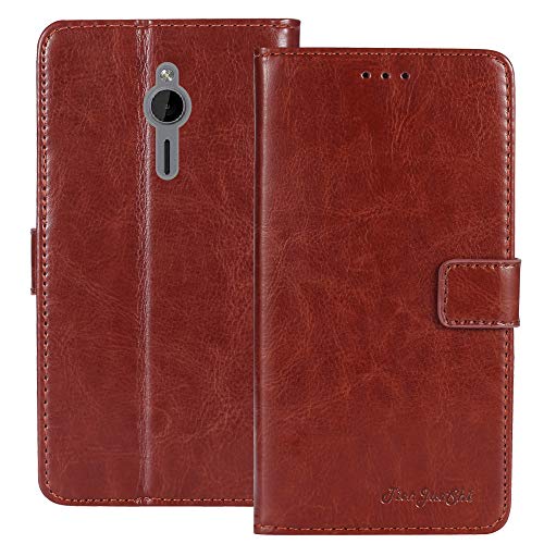 TienJueShi Braun Flip Book-Style Brief Leder Tasche Schutz Hulle Handy Case Abdeckung Fall Wallet Cover Etui TPU Silikon Fur Nokia 230 2.8 inch TienJueShi Braun Flip Book-Style Brief Leder Tasche Schutz Hulle Handy Case Abdeckung Fall Wallet Cover Etui TPU Silikon Fur Nokia 230 2.8 inch von TienJueShi