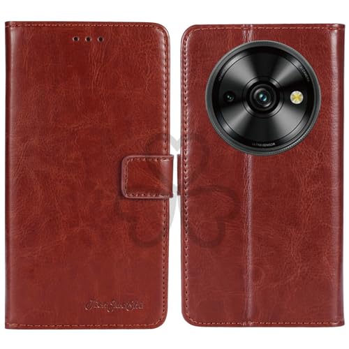 TienJueShi Braun Retro Business Flip Book Stand Brief Leder Tasche Schütz Hülle Handy Case Abdeckung Wallet Cover Etui Für Oukitel C59 Pro 6.88 inch TienJueShi Braun Retro Business Flip Book Stand Brief Leder Tasche Schütz Hülle Handy Case Abdeckung Wallet Cover Etui Für Oukitel C59 Pro 6.88 inch von TienJueShi
