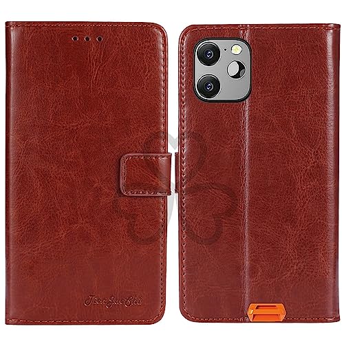 TienJueShi Braun Retro TPU Silikon Flip Book Stand Brief Leder Tasche Schütz Hülle Handy Case Für Blackview BV8900 6.5 inch Abdeckung Wallet Cover Etui TienJueShi Braun Retro TPU Silikon Flip Book Stand Brief Leder Tasche Schütz Hülle Handy Case Für Blackview BV8900 6.5 inch Abdeckung Wallet Cover Etui von TienJueShi