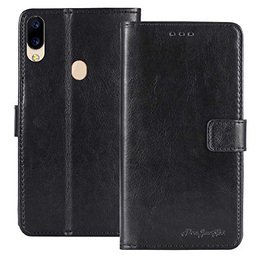 TienJueShi Schwarz Retro Business Flip Book Stand Brief Leder Tasche Schütz Hülle Handy Case Für Archos Oxygen 63 6.26 inch Abdeckung Wallet Cover Etui TienJueShi Schwarz Retro Business Flip Book Stand Brief Leder Tasche Schütz Hülle Handy Case Für Archos Oxygen 63 6.26 inch Abdeckung Wallet Cover Etui von TienJueShi