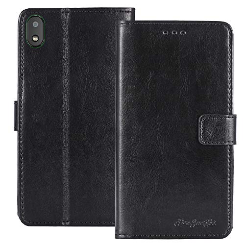 TienJueShi Schwarz Retro Business Flip Book Stand Brief Leder Tasche Schütz Hülle Handy Case Für Gigaset GS110 6.1 inch Abdeckung Wallet Cover Etui TienJueShi Schwarz Retro Business Flip Book Stand Brief Leder Tasche Schütz Hülle Handy Case Für Gigaset GS110 6.1 inch Abdeckung Wallet Cover Etui von TienJueShi