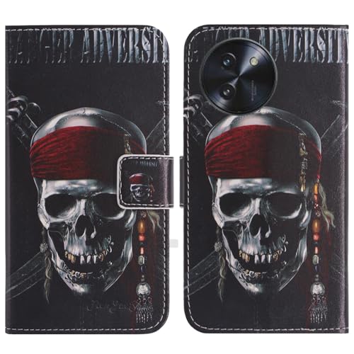 TienJueShi Totenkopf Flip Book Stand Brieftasche Leder Tasche Schütz Hülle Handy TPU Silikon Case Abdeckung Wallet Cover Etüi Für DOOGEE Note 59 Pro+ 6.75 inch TienJueShi Totenkopf Flip Book Stand Brieftasche Leder Tasche Schütz Hülle Handy TPU Silikon Case Abdeckung Wallet Cover Etüi Für DOOGEE Note 59 Pro+ 6.75 inch von TienJueShi