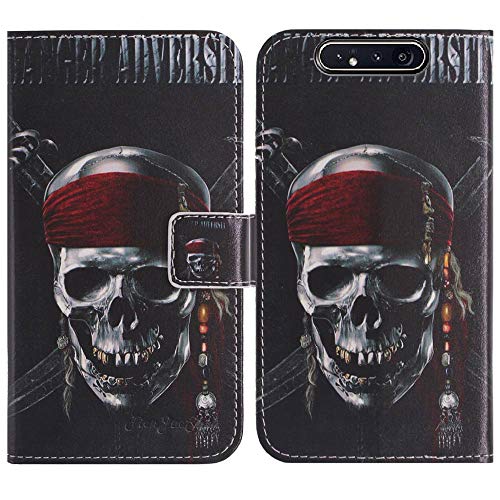 TienJueShi Totenkopf Flip Book Stand Brieftasche Leder Tasche Schütz Hülle Handy TPU Silikon Case Für Samsung Galaxy A80 A90 6.7 inch Abdeckung Wallet Cover Etüi TienJueShi Totenkopf Flip Book Stand Brieftasche Leder Tasche Schütz Hülle Handy TPU Silikon Case Für Samsung Galaxy A80 A90 6.7 inch Abdeckung Wallet Cover Etüi von TienJueShi