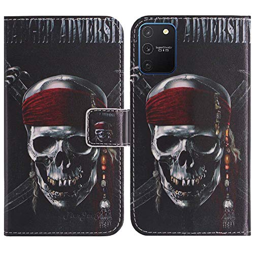 TienJueShi Totenkopf Flip Book Stand Brieftasche Leder Tasche Schütz Hülle Handy TPU Silikon Case Für Samsung Galaxy S10 Lite 2020 6.7 inch Abdeckung Wallet Cover Etüi TienJueShi Totenkopf Flip Book Stand Brieftasche Leder Tasche Schütz Hülle Handy TPU Silikon Case Für Samsung Galaxy S10 Lite 2020 6.7 inch Abdeckung Wallet Cover Etüi von TienJueShi