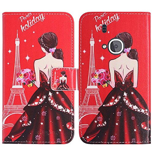 TienJueShi Traumfrau Flip Book-Style Brief Leder Tasche Schutz Hulle Handy Case Abdeckung Fall Wallet TPU Silikon Cover Etui Skin Fur Nokia 3310 3G 2.4 inch 2017 von TienJueShi