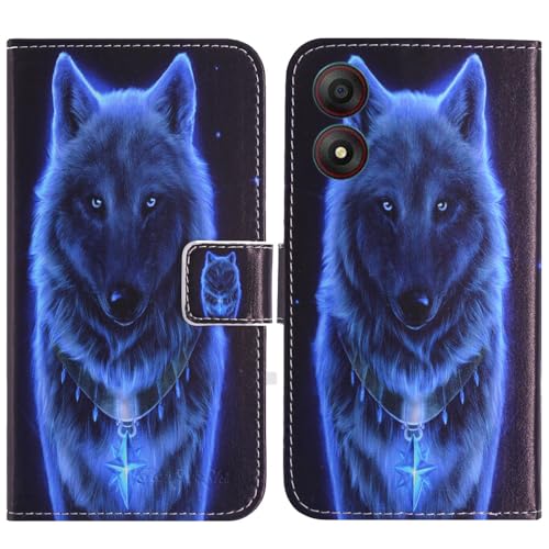 TienJueShi Wolf Flip Book Stand Brieftasche Leder Tasche Schütz Hülle Handy TPU Silikon Case Für ZTE Blade A34 6.6 inch Abdeckung Wallet Cover Etüi TienJueShi Wolf Flip Book Stand Brieftasche Leder Tasche Schütz Hülle Handy TPU Silikon Case Für ZTE Blade A34 6.6 inch Abdeckung Wallet Cover Etüi von TienJueShi