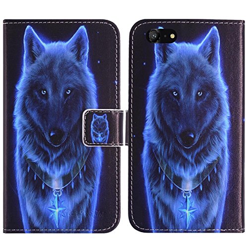 TienJueShi Wolf Flip Book-Style Brief Leder Tasche Schutz Hulle Handy Case Abdeckung Fall Wallet Cover Etui Skin Fur Maze Alpha X 6 inch TienJueShi Wolf Flip Book-Style Brief Leder Tasche Schutz Hulle Handy Case Abdeckung Fall Wallet Cover Etui Skin Fur Maze Alpha X 6 inch von TienJueShi