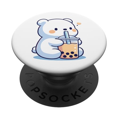 Kawaii Eisbären Bubble Tea Boba Eisbär PopSockets mit austauschbarem PopGrip Kawaii Eisbären Bubble Tea Boba Eisbär PopSockets mit austauschbarem PopGrip von Tier Designs im Kawaii Stil hier entdecken