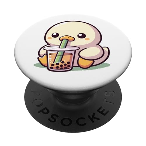 Kawaii Enten Bubble Tea Boba Ente PopSockets Klebender PopGrip Kawaii Enten Bubble Tea Boba Ente PopSockets Klebender PopGrip von Tier Designs im Kawaii Stil hier entdecken