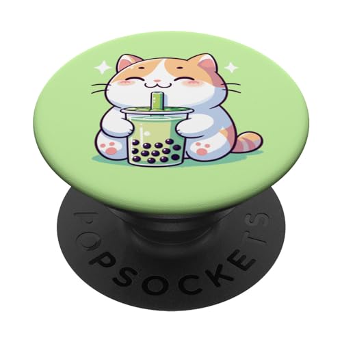 Kawaii Katzen Bubble Tea Boba Katze PopSockets mit austauschbarem PopGrip Kawaii Katzen Bubble Tea Boba Katze PopSockets mit austauschbarem PopGrip von Tier Designs im Kawaii Stil hier entdecken