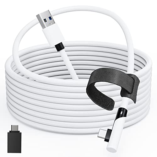 Tiergrade Link Kabel 5M Kompatibel mit Meta Quest 3/Quest 2/Pro, PICO4/Pro, PC Kabel mit 5Gbps Datenübertragung, USB 3.0 auf Typ-Kabel für VR Headset und Gaming PC von Tiergrade