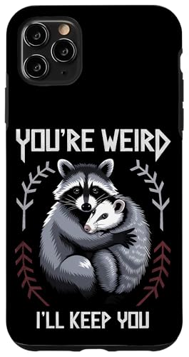 Niedlicher Waschbär Umarmt Opossum Tierfreund Hülle für iPhone 11 Pro Max Niedlicher Waschbär Umarmt Opossum Tierfreund Hülle für iPhone 11 Pro Max von Tierliebhaber Freundschaft Humor Geschenk