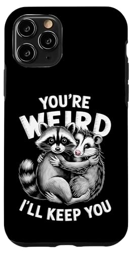 Niedlicher Waschbär Umarmt Opossum Tierfreund Hülle für iPhone 11 Pro Niedlicher Waschbär Umarmt Opossum Tierfreund Hülle für iPhone 11 Pro von Tierliebhaber Freundschaft Humor Geschenk