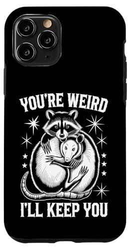 Niedlicher Waschbär Umarmt Opossum Tierfreund Hülle für iPhone 11 Pro Niedlicher Waschbär Umarmt Opossum Tierfreund Hülle für iPhone 11 Pro von Tierliebhaber Freundschaft Humor Geschenk