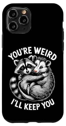 Niedlicher Waschbär Umarmt Opossum Tierfreund Hülle für iPhone 11 Pro Niedlicher Waschbär Umarmt Opossum Tierfreund Hülle für iPhone 11 Pro von Tierliebhaber Freundschaft Humor Geschenk