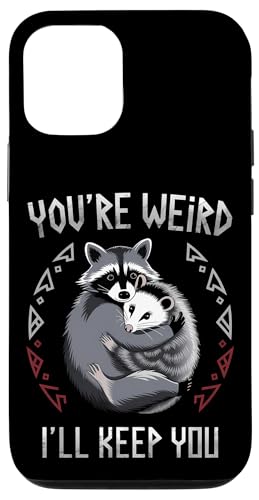 Niedlicher Waschbär Umarmt Opossum Tierfreund Hülle für iPhone 12/12 Pro Niedlicher Waschbär Umarmt Opossum Tierfreund Hülle für iPhone 12/12 Pro von Tierliebhaber Freundschaft Humor Geschenk