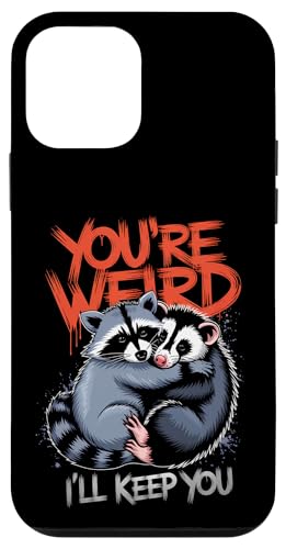 Niedlicher Waschbär Umarmt Opossum Tierfreund Hülle für iPhone 12 mini Niedlicher Waschbär Umarmt Opossum Tierfreund Hülle für iPhone 12 mini von Tierliebhaber Freundschaft Humor Geschenk
