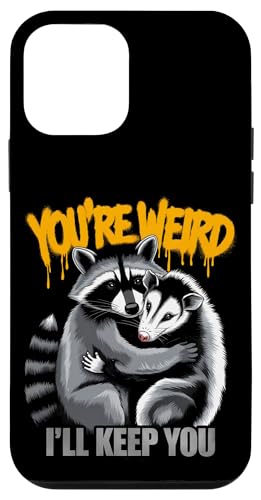 Niedlicher Waschbär Umarmt Opossum Tierfreund Hülle für iPhone 12 mini Niedlicher Waschbär Umarmt Opossum Tierfreund Hülle für iPhone 12 mini von Tierliebhaber Freundschaft Humor Geschenk
