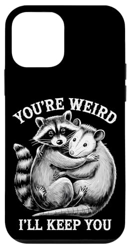 Niedlicher Waschbär Umarmt Opossum Tierfreund Hülle für iPhone 12 mini Niedlicher Waschbär Umarmt Opossum Tierfreund Hülle für iPhone 12 mini von Tierliebhaber Freundschaft Humor Geschenk