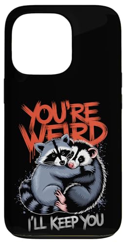 Niedlicher Waschbär Umarmt Opossum Tierfreund Hülle für iPhone 13 Pro Niedlicher Waschbär Umarmt Opossum Tierfreund Hülle für iPhone 13 Pro von Tierliebhaber Freundschaft Humor Geschenk
