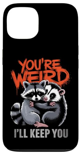 Niedlicher Waschbär Umarmt Opossum Tierfreund Hülle für iPhone 13 Niedlicher Waschbär Umarmt Opossum Tierfreund Hülle für iPhone 13 von Tierliebhaber Freundschaft Humor Geschenk