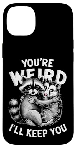 Niedlicher Waschbär Umarmt Opossum Tierfreund Hülle für iPhone 14 Plus Niedlicher Waschbär Umarmt Opossum Tierfreund Hülle für iPhone 14 Plus von Tierliebhaber Freundschaft Humor Geschenk