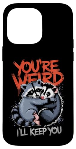 Niedlicher Waschbär Umarmt Opossum Tierfreund Hülle für iPhone 14 Pro Max Niedlicher Waschbär Umarmt Opossum Tierfreund Hülle für iPhone 14 Pro Max von Tierliebhaber Freundschaft Humor Geschenk