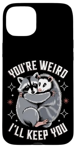 Niedlicher Waschbär Umarmt Opossum Tierfreund Hülle für iPhone 15 Plus Niedlicher Waschbär Umarmt Opossum Tierfreund Hülle für iPhone 15 Plus von Tierliebhaber Freundschaft Humor Geschenk