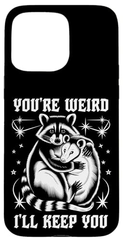 Niedlicher Waschbär Umarmt Opossum Tierfreund Hülle für iPhone 15 Pro Max Niedlicher Waschbär Umarmt Opossum Tierfreund Hülle für iPhone 15 Pro Max von Tierliebhaber Freundschaft Humor Geschenk