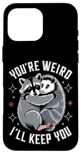 Niedlicher Waschbär Umarmt Opossum Tierfreund Hülle für iPhone 16 Pro Max Niedlicher Waschbär Umarmt Opossum Tierfreund Hülle für iPhone 16 Pro Max von Tierliebhaber Freundschaft Humor Geschenk