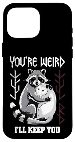 Niedlicher Waschbär Umarmt Opossum Tierfreund Hülle für iPhone 16 Pro Max Niedlicher Waschbär Umarmt Opossum Tierfreund Hülle für iPhone 16 Pro Max von Tierliebhaber Freundschaft Humor Geschenk